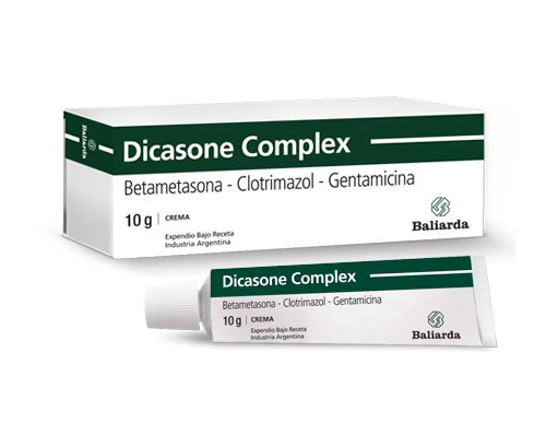 Dicasone Complex_0_10.png Dicasone Complex Betametasona Clotrimazol Gentamicina alergia antialérgico antibiótico Antifúngico asma Betametasona Clotrimazol corticoide Dicasone Complex Gentamicina glucocorticoide infecciones inflamación